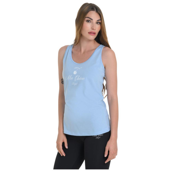 Target Γυναικεία αμάνικη μπλούζα Single Jersey ''Cherry''